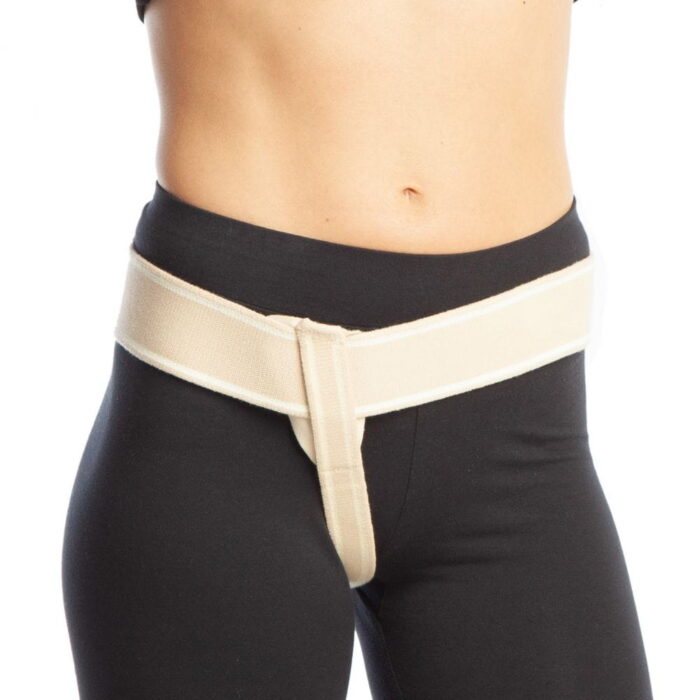 pas przepuklinowy jednostronny