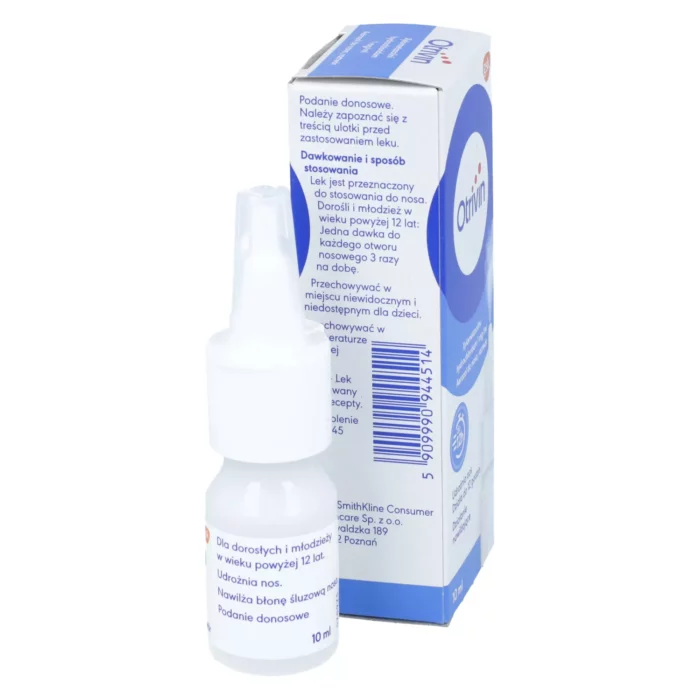 krople do nosa